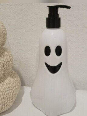 White Ghost Soap Pump Bottle